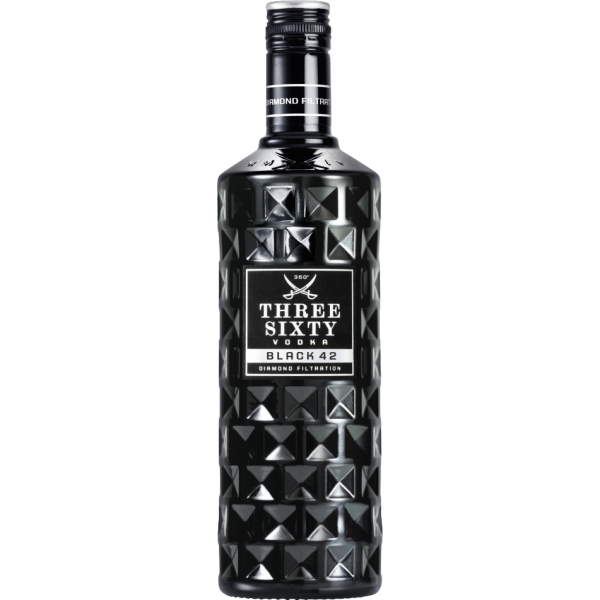 Three Sixty Vodka Black 42